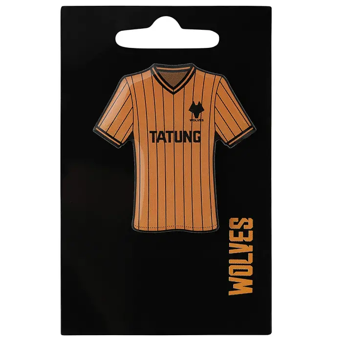 Wolves Kits Shop | Official 1982 Shirt Pin Badge Wolverhampton Wanderers Apparel